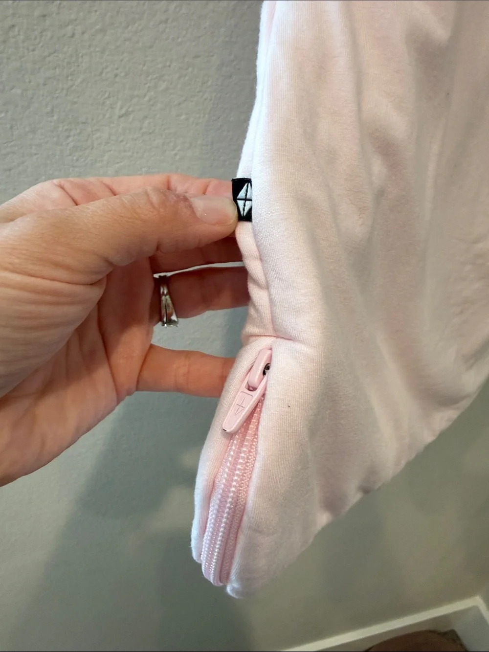 Kyte Baby Blush Pink Sleeveless Sleep Sack 1.0 Tog Size Extra Small